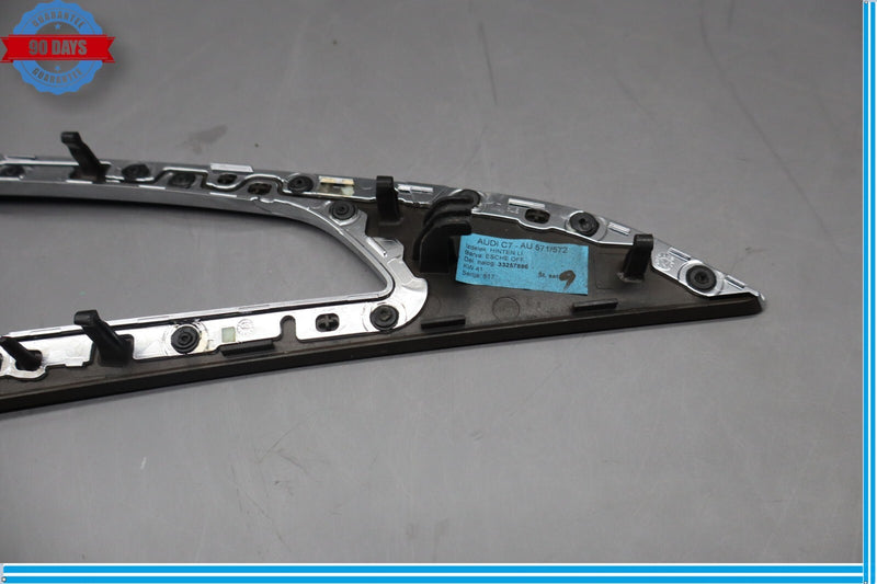 Load image into Gallery viewer, 12-18 Audi A6 Quattro Rear Left Driver Side Door Trim Insert Panel Cover Oem