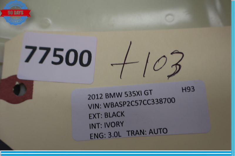 Load image into Gallery viewer, 10-17 BMW 535I GT xDrive Front Right Side Upper Center B Pillar Trim Cover Oem