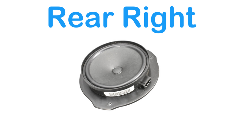 Load image into Gallery viewer, 08-15 Mercedes X166 GL450 Rear Right Passenger Side Door Audio Sound Speaker Oem