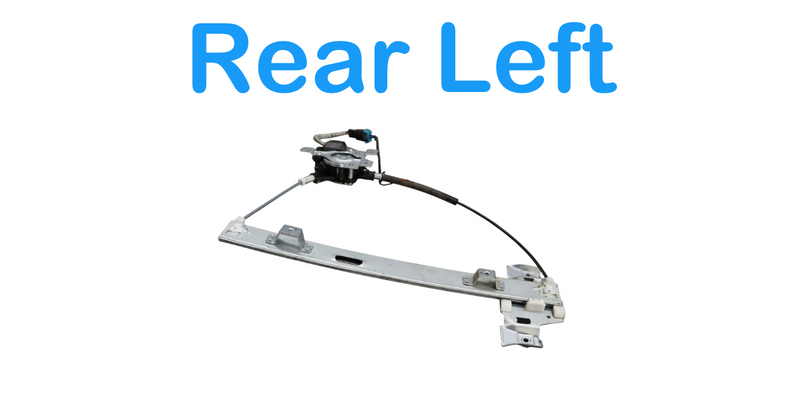 Load image into Gallery viewer, 03-09 HUMMER H2 Rear Left Driver Side Door Window Motor Regulator W/ Moter Oem