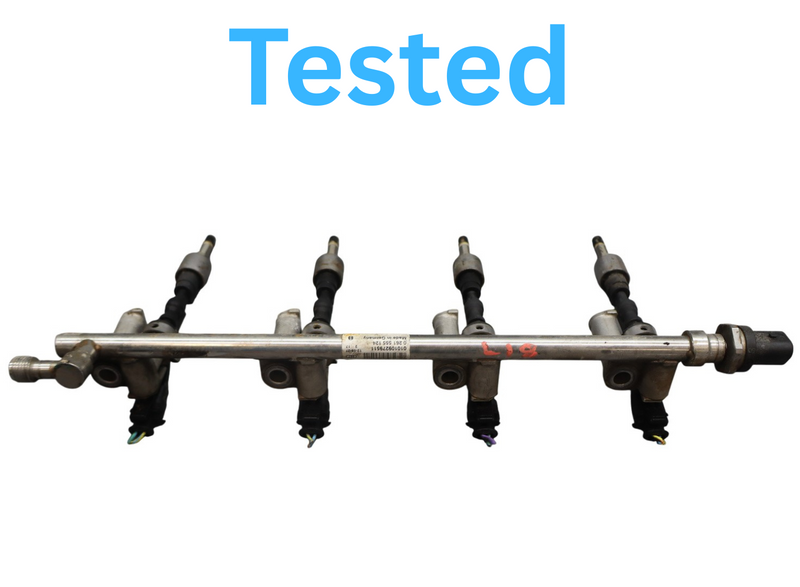 Load image into Gallery viewer, 10-14 Land Rover Range Rover Sport Right Side Fuel Injection Rail Line Oem