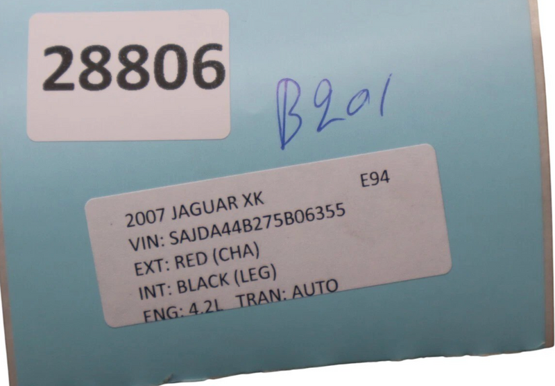 Load image into Gallery viewer, 07-15 Jaguar XK XKR X150 Front Right Door Window Regulator Motor 6W8314B552 Oem