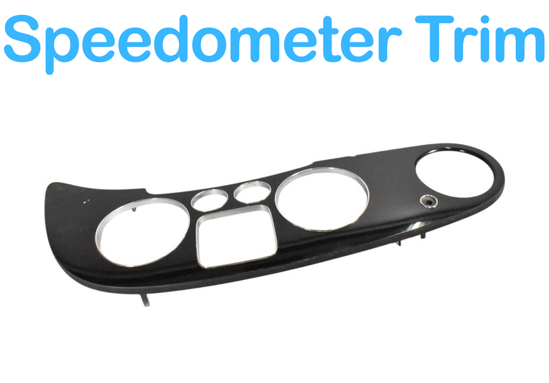 Load image into Gallery viewer, 03-13 Bentley Continental GTC Dash Panel Speedometer Trim Bezel 3W0857059 Oem