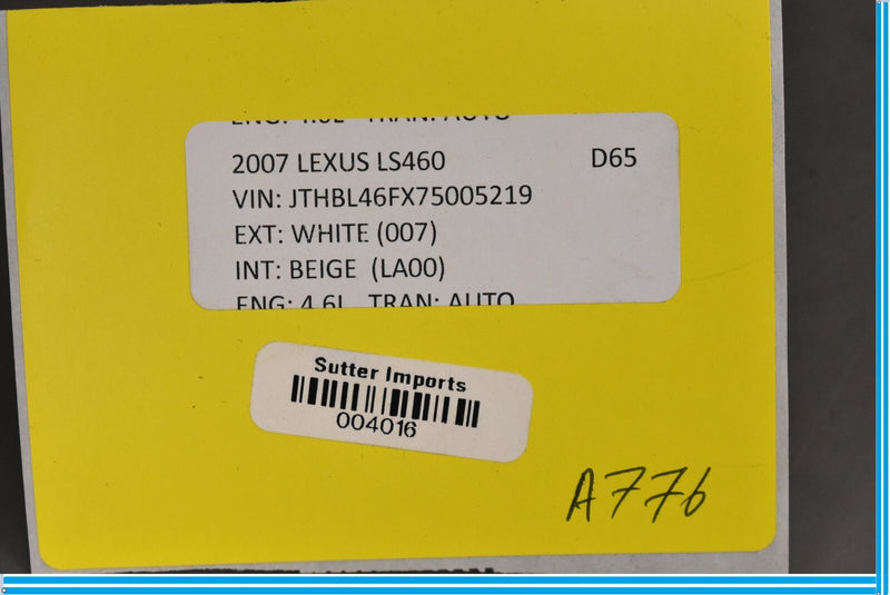 Load image into Gallery viewer, 07-12 Lexus LS460 Instrument Cluster Trip Reset Switch Button Oem