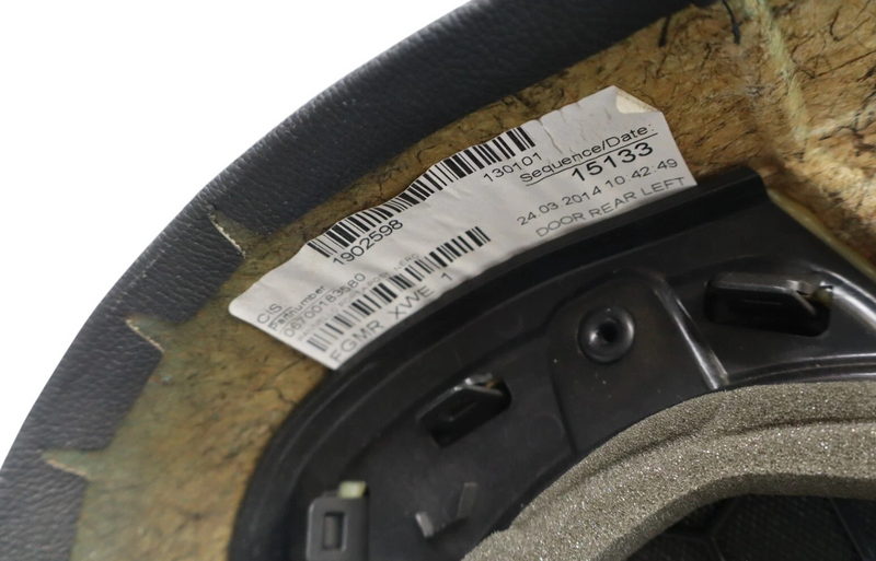 Load image into Gallery viewer, 14-22 Maserati Ghibli M157 Rear Left Driver Interior Door Panel 06700086150 Oem