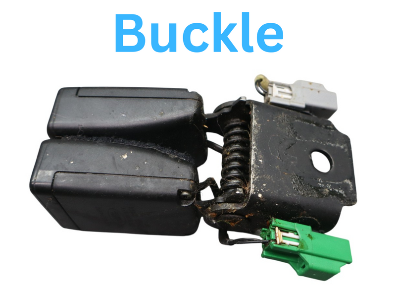 Load image into Gallery viewer, 12-19 Range Rover Evoque L538 Rear Right & Center Seat Belt Buckle Oem