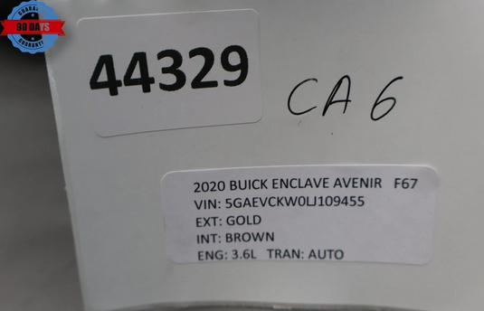 18-23 Buick Enclave Avenir Front Right Side Lower Control Arm 84263008 OEM