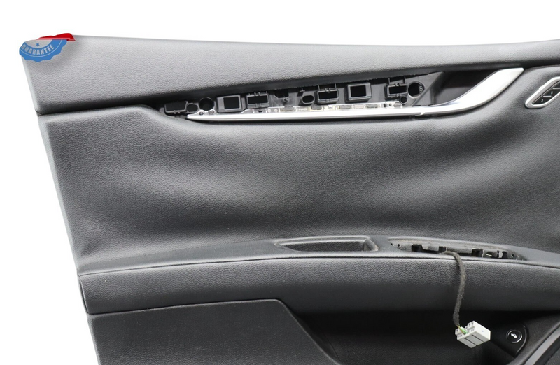 Load image into Gallery viewer, 14-22 Maserati Ghibli Front Left Driver Side Interior Door Panel Trim Black Oem