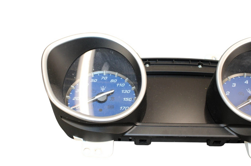 Load image into Gallery viewer, 14-17 Maserati Ghibli Speedometer Instrument Cluster Gauge Black 670036109 Oem