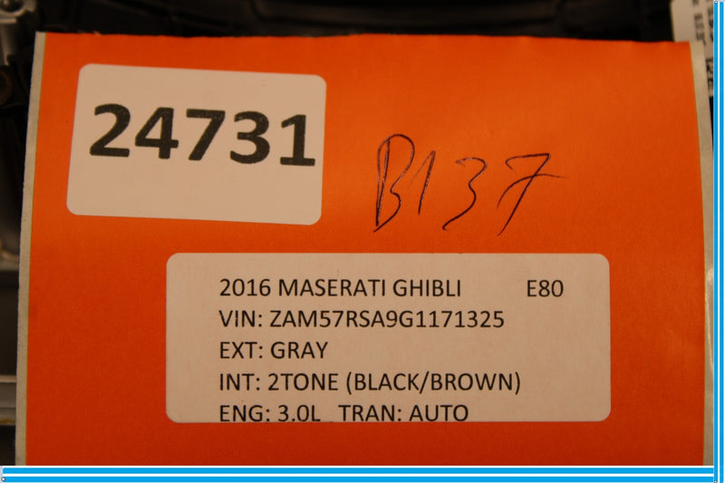 Load image into Gallery viewer, 14-20 Maserati Ghibli S Center Console Shifter Brake Bezel Trim Panel Oem