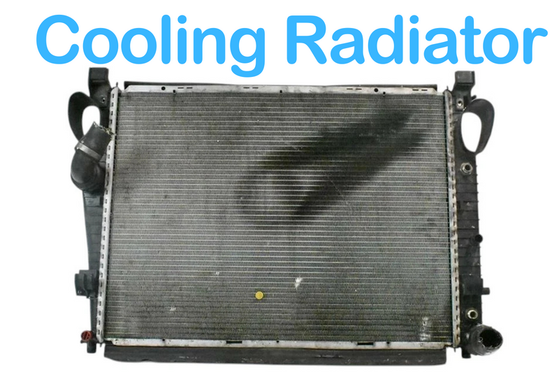Load image into Gallery viewer, 00-06 Mercedes W220 S430 CL500 Engine Cooling Radiator AC Air A/C Condenser OEM
