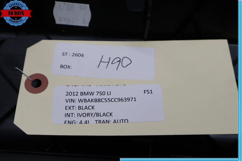Load image into Gallery viewer, 09-15 BMW 750Li F01 F02 Front Right Passenger Seat Lower Rail Trim Cover Oem