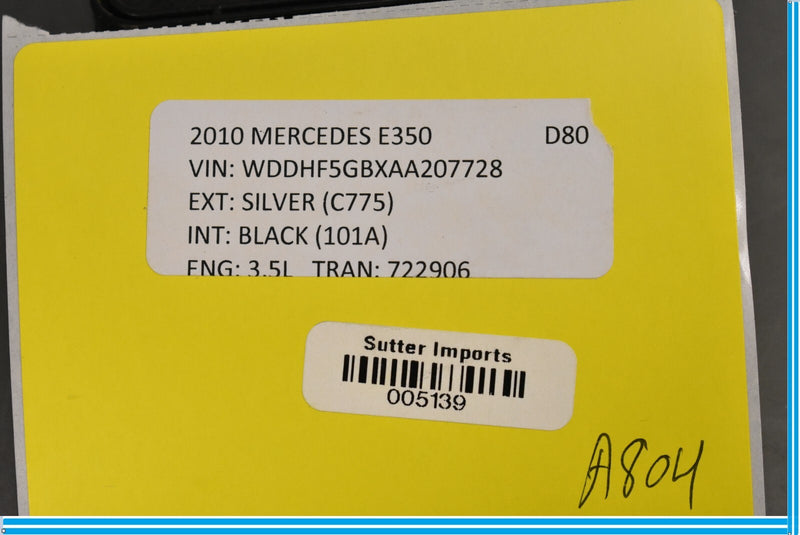 Load image into Gallery viewer, 10-13 Mercedes E350 E550 Right Passenger Side Seat Occupancy Module Unit ECU Oem