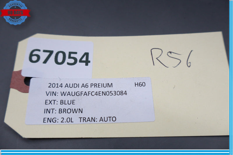 Load image into Gallery viewer, 12-15 Audi A6 Quattro Rear Centre Console Storage Box Tray Bin Black Oem
