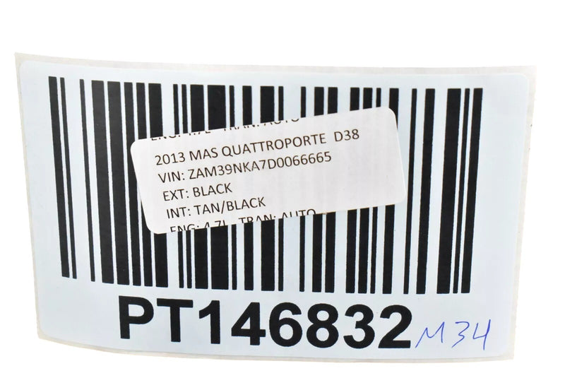 Load image into Gallery viewer, 09-13 Maserati Quattroporte M139 Left Side Rear View Door Mirror Black Oem