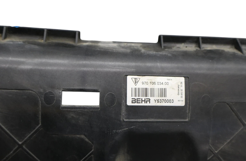 Load image into Gallery viewer, 10-16 Porsche Panamera GTS Turbo S 970 Engine Radiator Upper Baffle Air Duct Oem