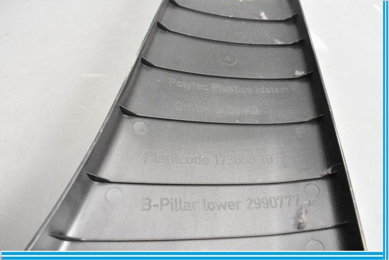 Load image into Gallery viewer, 12-15 BMW E84 X1 Left Driver Side Lower B-Pillar Trim Panel Cover Black Oem