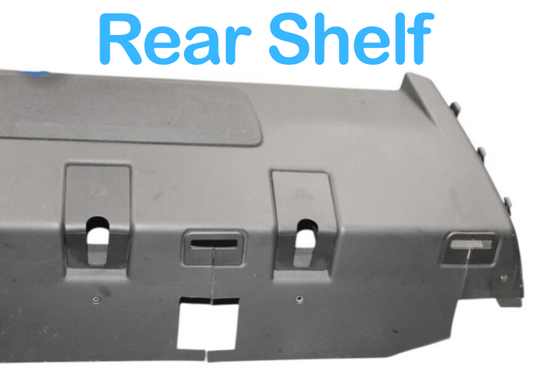 Load image into Gallery viewer, 14-24 Maserati Quattroporte Rear Deck Parcel Shelf Cover Trim Panel Black Oem