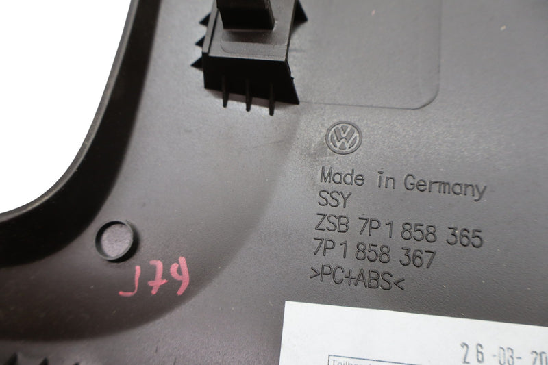 Load image into Gallery viewer, 11-17 Volkswagen VW Touareg Front Left Driver Knee Bolster Dash Outer Trim Oem