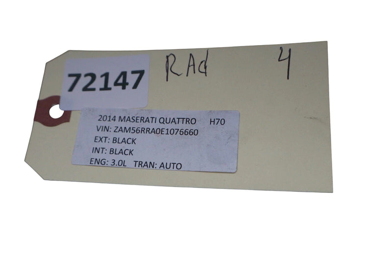 Load image into Gallery viewer, 14-22 Maserati Quattroporte M156 Ghibli Water Cooling Radiator A/C Condenser OEM