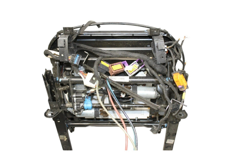 Load image into Gallery viewer, 03-13 Maserati Quattroporte Front Left Lower Bottom Seat Rail Frame Black OEM