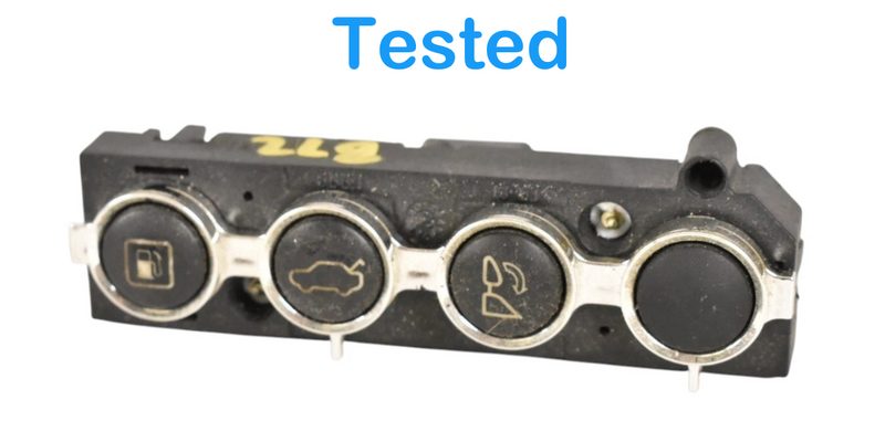 Load image into Gallery viewer, 03-13 Maserati Quattroporte Gas Fuel Trunk Headrest Control Switch OEM