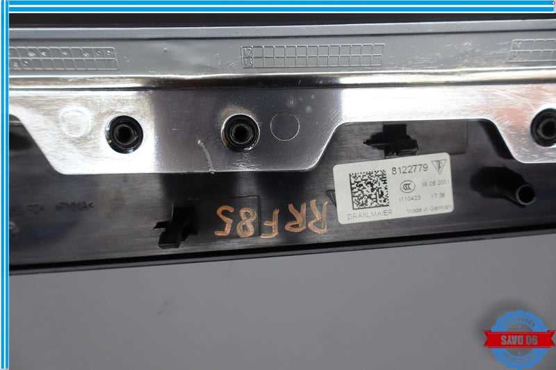 Load image into Gallery viewer, 10-16 Porsche Panamera 970 Rear Right Side Door Interior Wood Molding Trim Oem