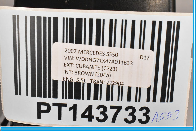 Load image into Gallery viewer, 07-14 Mercedes W221 S550 S400 CL550 Rear Center Console AC A/C Air Vent OEM