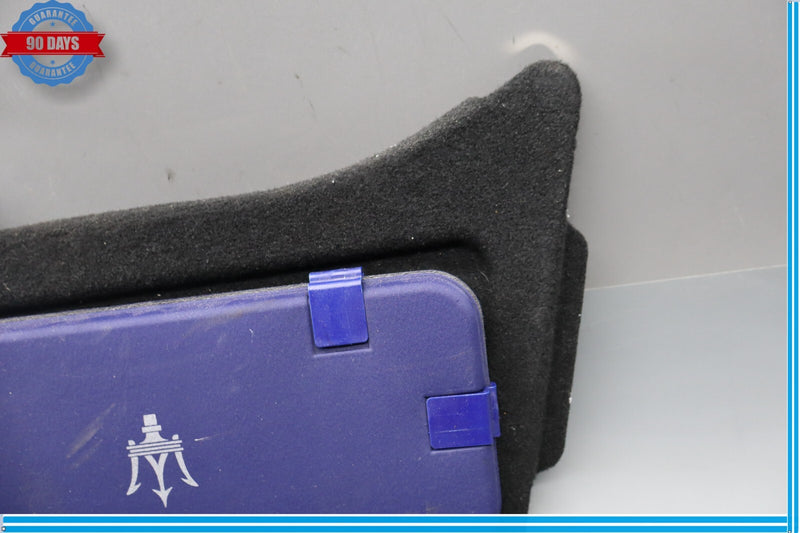 Load image into Gallery viewer, 14-19 Maserati Ghibli Trunk Battery Compartment Cover Trim Panel Liner Oem