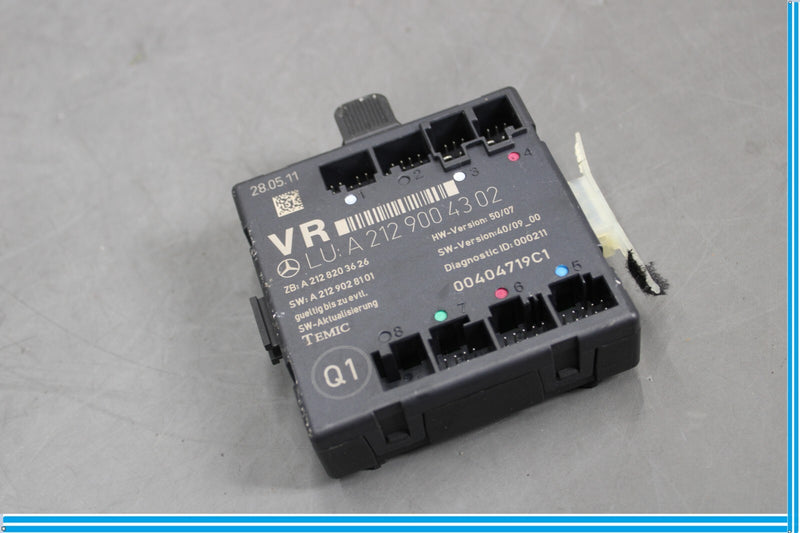 Load image into Gallery viewer, 08-17 Mercedes E350 E550 W207 Front Right Side Door Control Module Oem