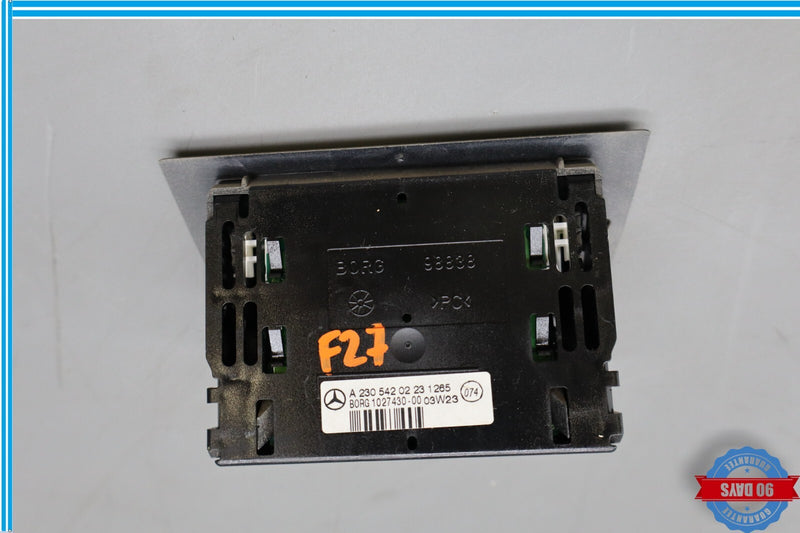 Load image into Gallery viewer, 03-12 Mercedes R230 SL500 SL55 AMG Rear Parktronic Buzzer Display PDC Oem