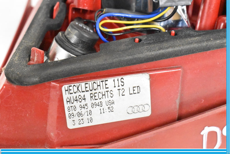 Load image into Gallery viewer, 09 10 11 12 AUDI S5 A5 RIGHT REAR INNER TAIL LAMP LED PART # 8T0 945 094 B