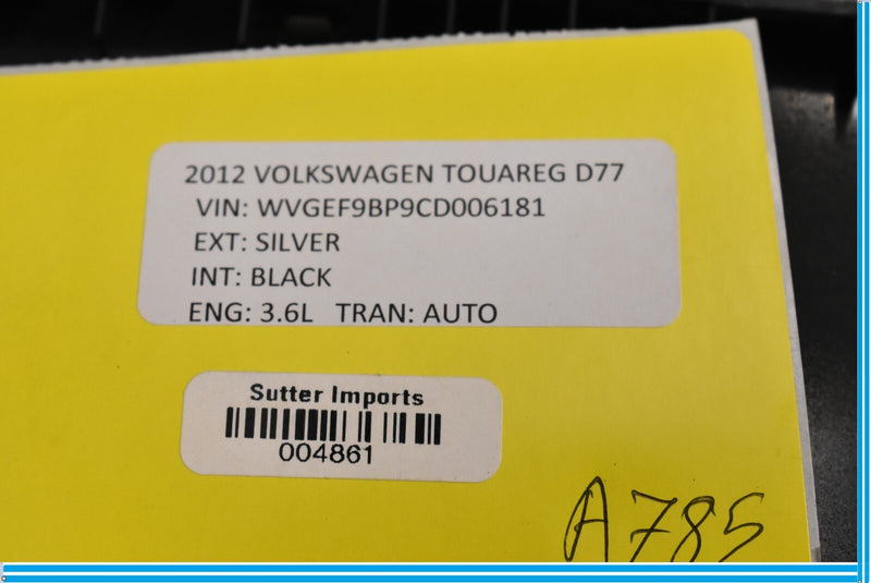 Load image into Gallery viewer, 11-18 Volkswagen VW Touareg Rear Center Console Lower Storage Bin Tray Oem