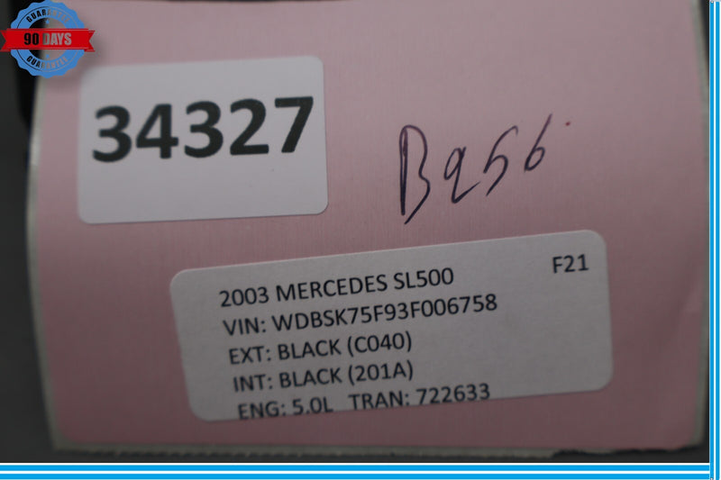 Load image into Gallery viewer, 03-06 Mercedes SL600 SL500 SL55 AMG Rear Parktronic Display Buzzer Black Oem