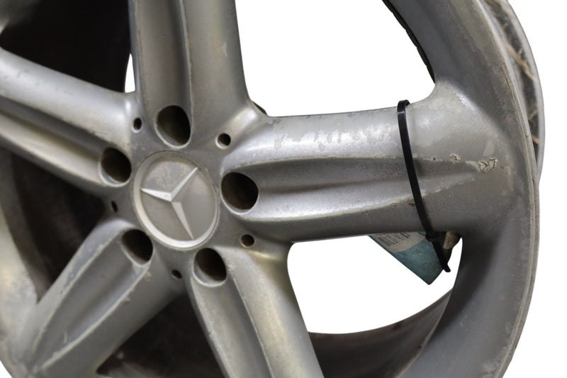 Load image into Gallery viewer, 03-08 Mercedes R230 SL500 9.5 x 18 18" Rear Wheel Rim Silver 2304010502 Oem