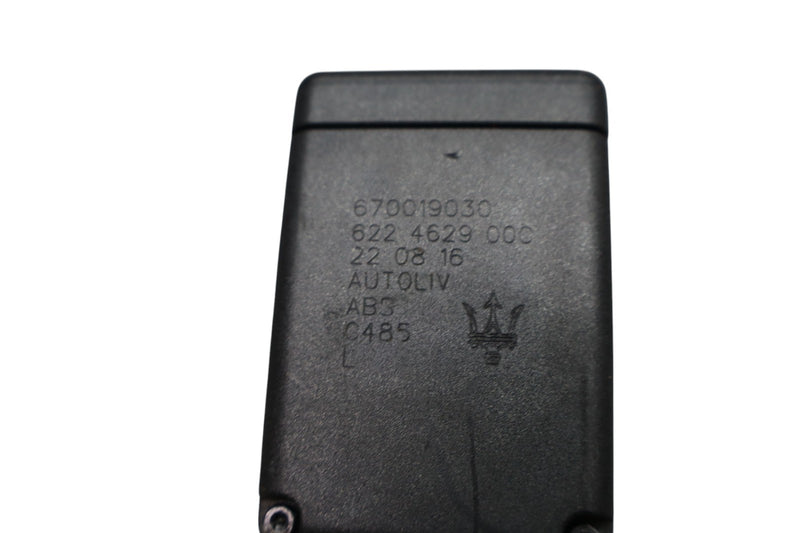 Load image into Gallery viewer, 14-19 Maserati Ghibli Rear Left Driver Side Seatbelt Buckle 670019030 Oem