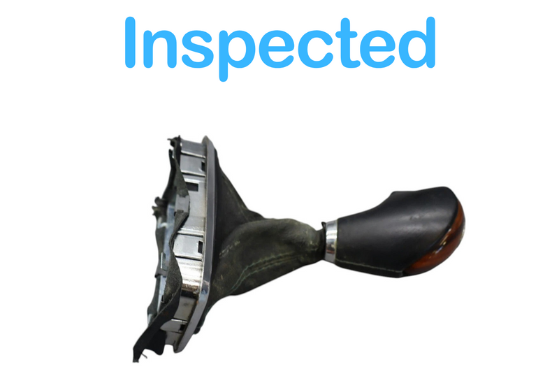 Load image into Gallery viewer, 03-13 Maserati Quattroporte M139 Shift Knob Boot Cover Wood Black 981431888 Oem