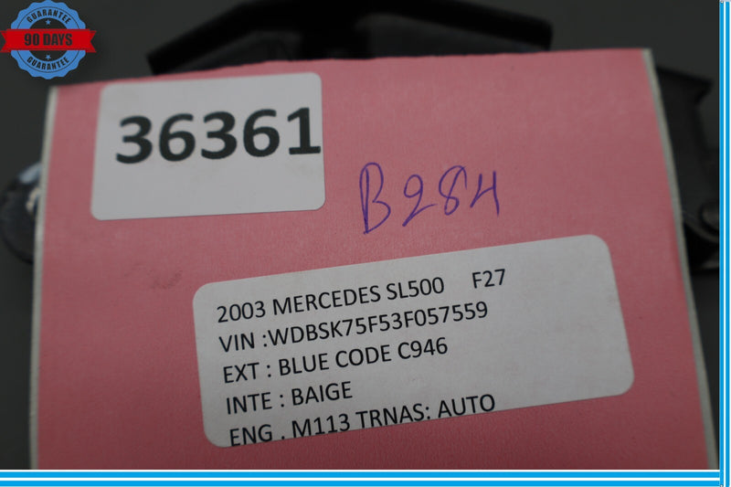 Load image into Gallery viewer, 03-12 Mercedes R230 SL500 SL55 AMG Left Convertible Roof Catch Latch Lock Oem