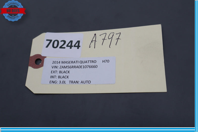 Load image into Gallery viewer, 14-20 Maserati Quattroporte Front Right Side Seatbelt Seat Belt Retractor Oem