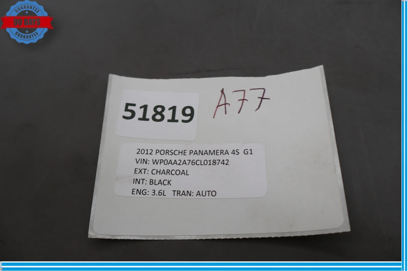 Load image into Gallery viewer, 10-16 Porsche Panamera 970 Rear Trunk Back Panel Cover Black 97055165100 Oem