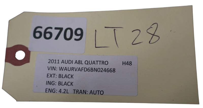 Load image into Gallery viewer, 11-18 Audi A8 Quattro Rear Deck Shelf Package Trim Cover Panel 4H0863411B Oem