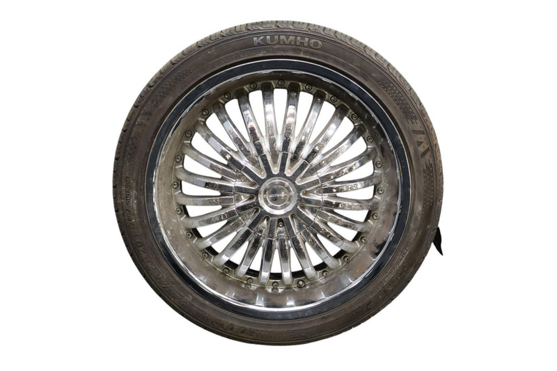 Load image into Gallery viewer, Strada Spina 20" Inch Chrome Alloy Rim Wheel Set of 4 20x8J 245/40 ZR20 Oem