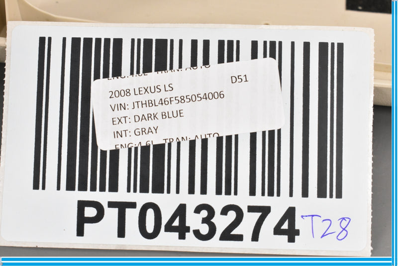 Load image into Gallery viewer, 07-12 Lexus LS460 Front Right Side Seat Switch Trim Cover 7181150110 Oem