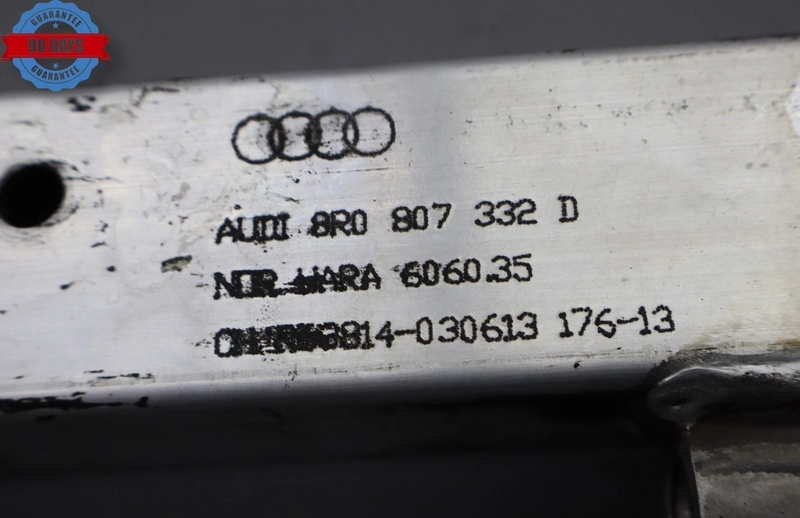 Load image into Gallery viewer, 09-17 Audi Q5 Rear Right Side Bumper Reinforcement Bar Bracket 8R0807332D Oem