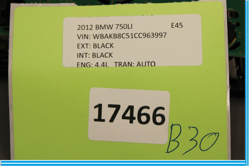 Load image into Gallery viewer, 09-15 BMW 750Li F01 Rear Interior Overhead Roof Console Dome Reading Light Oem