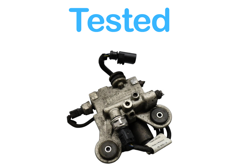 Load image into Gallery viewer, 10-16 Porsche Panamera Turbo Rear Stabilizer Sway Bar Control Valve Block OEM
