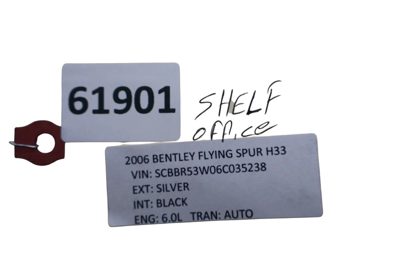 Load image into Gallery viewer, 06-12 Bentley Flying Spur Rear Window Sun Shade Screen Roller Cover Trim Oem