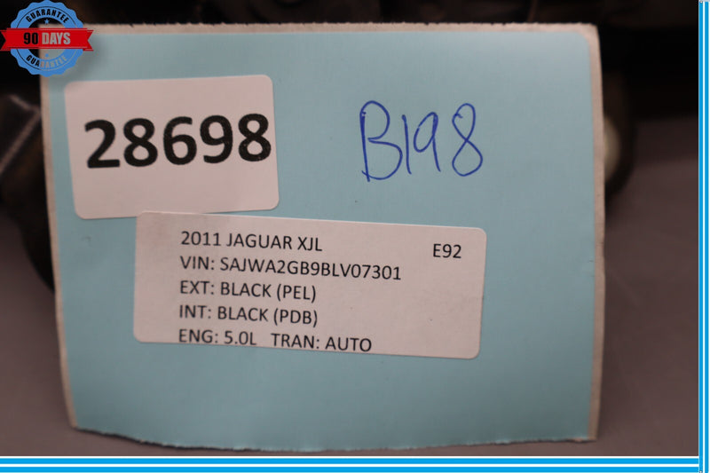Load image into Gallery viewer, 10-18 Jaguar XJ XJL X351 Front Left Driver Side Hood Lid Hinge Black Oem