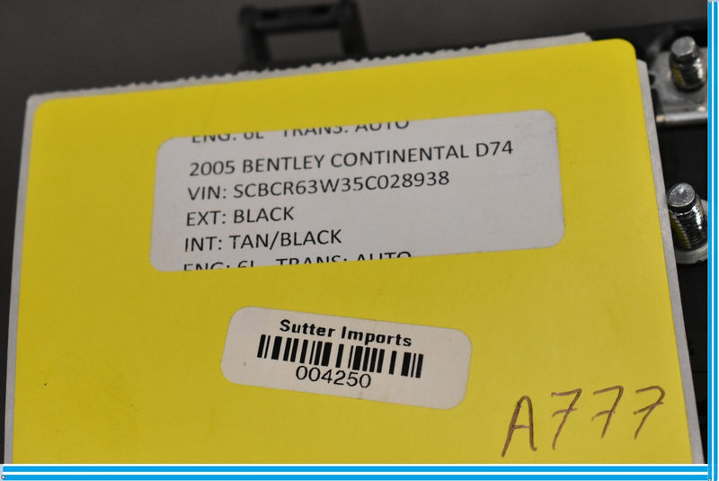 Load image into Gallery viewer, 05-12 Bentley Continental Battery Fuse Control Terminal Holder Oem