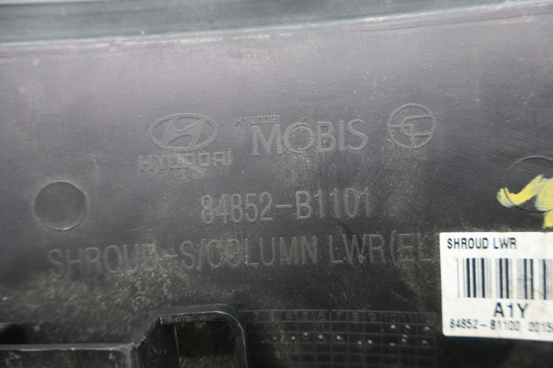 Load image into Gallery viewer, 15-20 Hyundai Genesis Front Left Side Steering Lower Column Cover 84852B1101 Oem